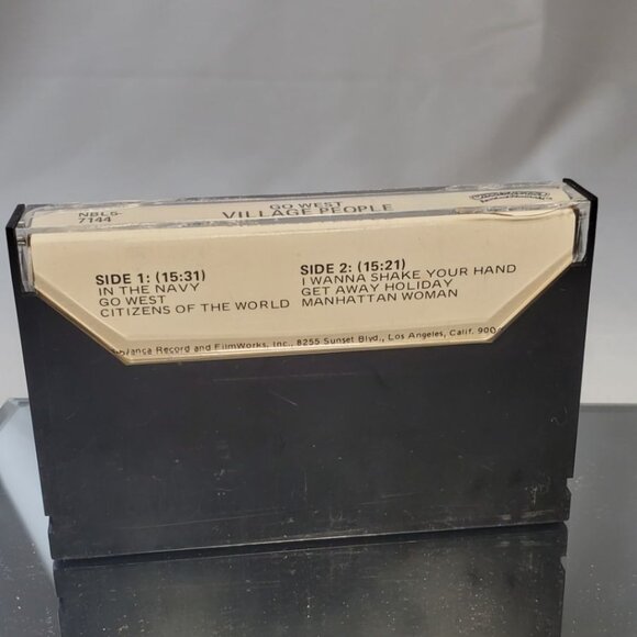 Village People Go West Stereo Cassette Tape NBL5-7144 - Picture 2 of 3